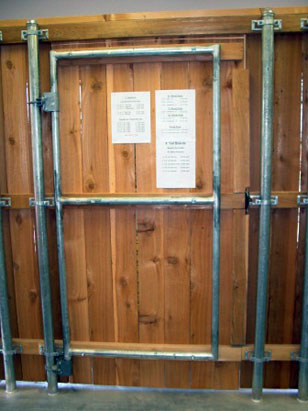 All-State Fence &amp; Supply Metal Frame Gates